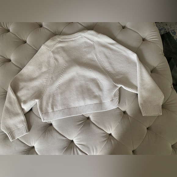 New With Tags - Lululemon - Cotton Blend Cardigan - Size S - Bone - Picture 6 of 7